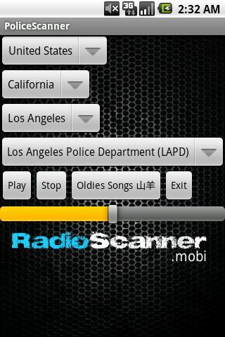 警察监控广播 Police Scanner Radio Scanner