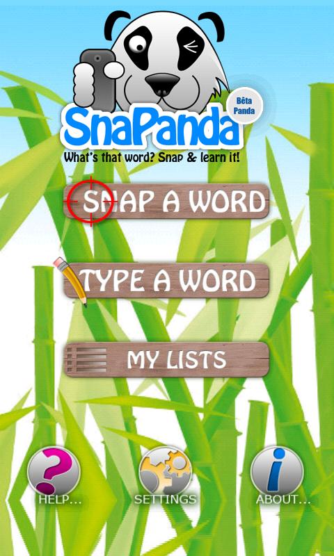 英语词典 SnaPanda