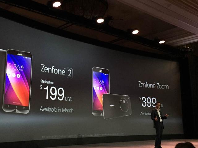 华硕在CES发布ZenFone Zoom 拍照功能放大招