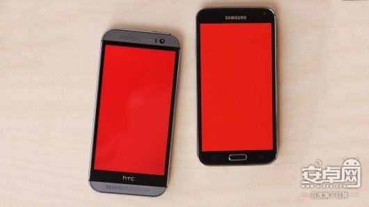 三星 Galaxy S5 对比 HTC One (M8)
