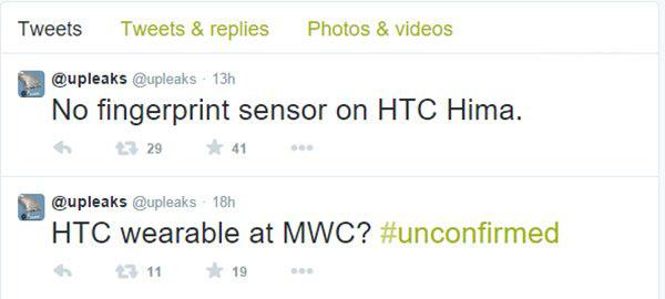 HTC Hima配置再曝光 或无缘指纹识别