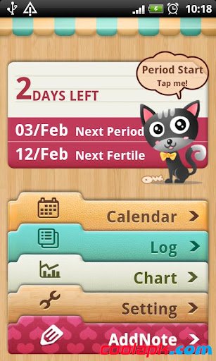 小月历:Period Calendar