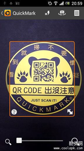 条码扫描:QuickMark QR Code Reader