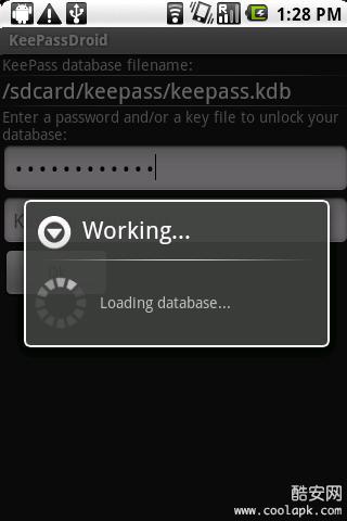 密码管理器:KeePassDroid