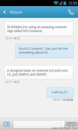GO通讯录:GO Contacts Pro