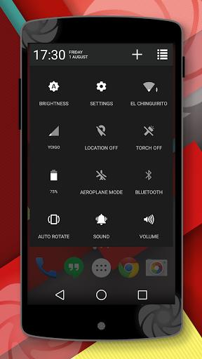 Android L DarkRed Theme - CM11