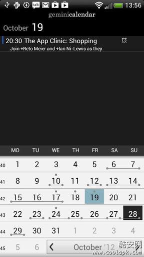 双子日历:Gemini Calendar