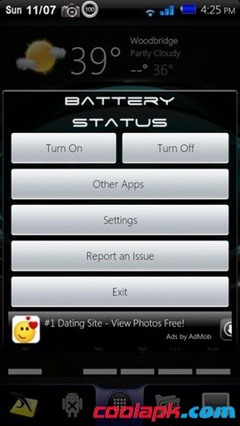 电池状态栏:Battery Status Bar
