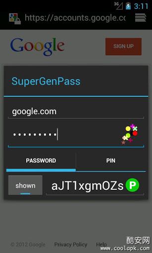 SuperGenPass密码生成器