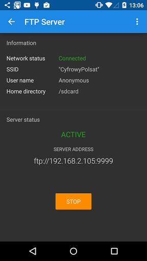 Solid Explorer FTP服务器:Solid Explorer FTP Server
