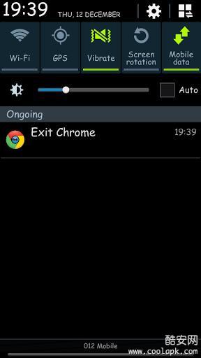 Exit Chrome