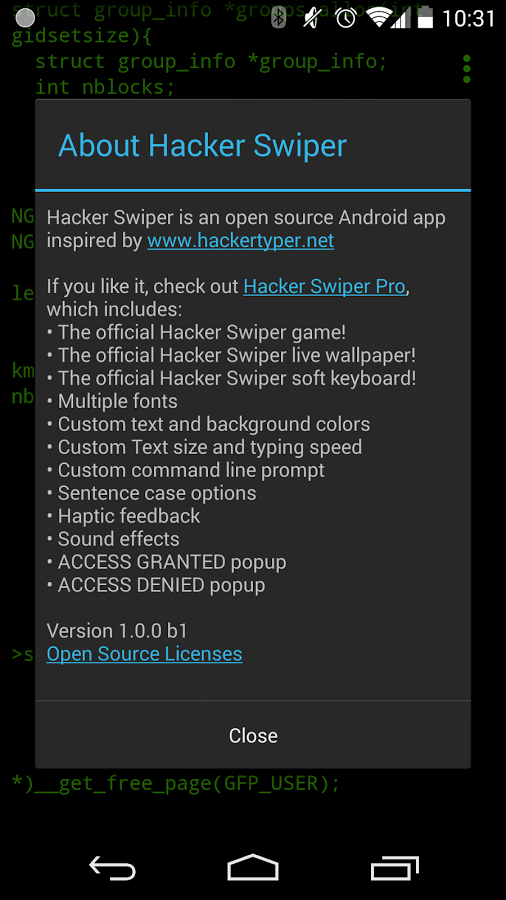 黑客输入:Hacker Swiper