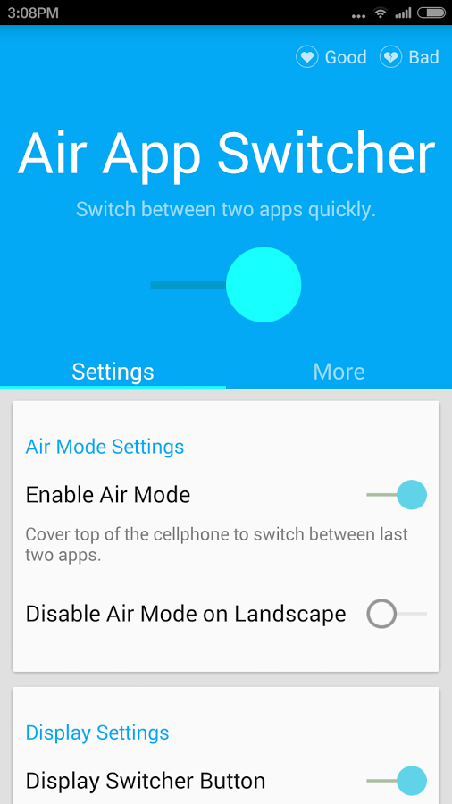 快速应用切换:Air App Switcher