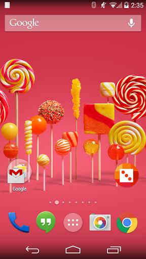 棒棒糖动态壁纸:Lollipop Live Wallpaper 