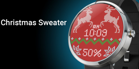 圣诞节毛衣表盘:Christmas Sweater Watch Face