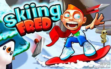 弗雷德滑雪:Skiing Fred