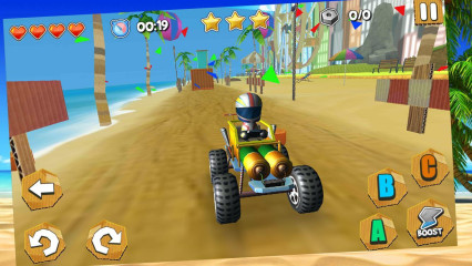 某不正常的沙滩车:Buggy Car Stunts 3D
