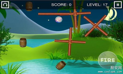 猴从桶里飞:Monkey Barrel Game