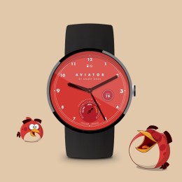 愤怒的小鸟表盘:Angry Birds Aviator Watch Face