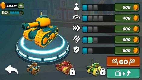 坦克竞速赛3D无限金币