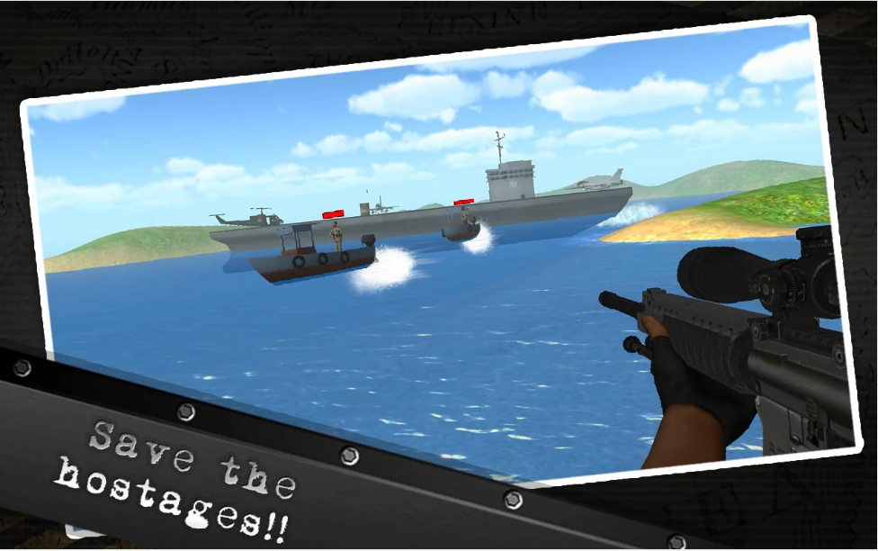 俄罗斯海军狙击手攻击3D