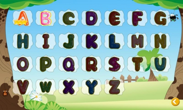 儿童宝宝字母游戏