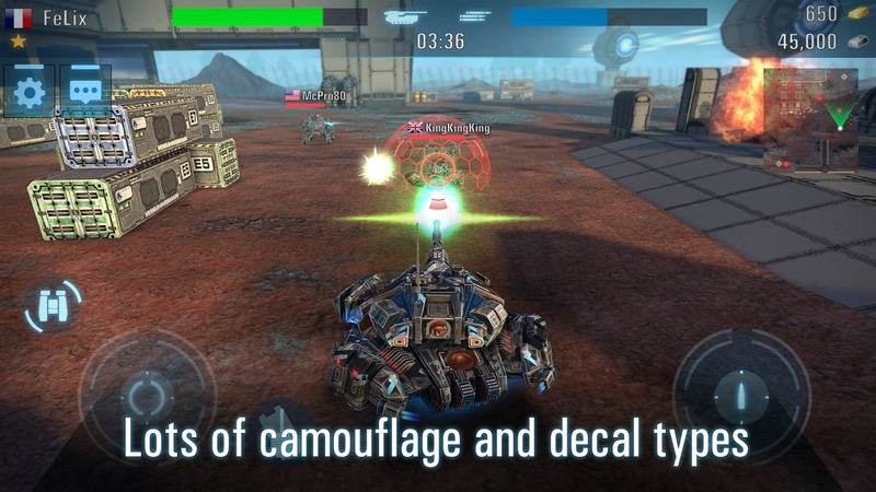 坦克VS机器人