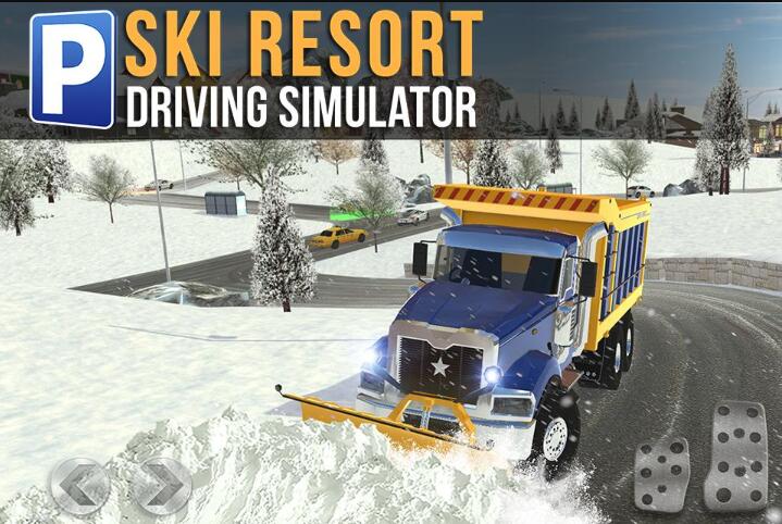 滑雪胜地驾驶模拟器
