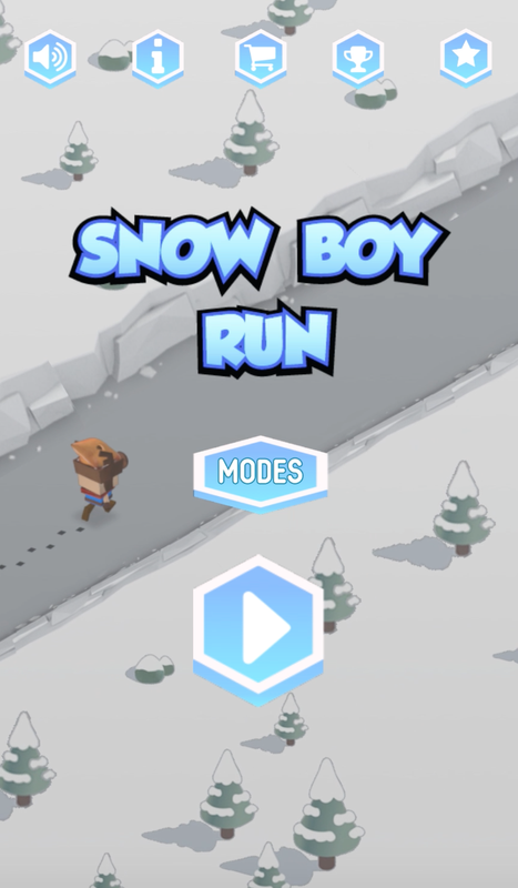 雪男孩快跑