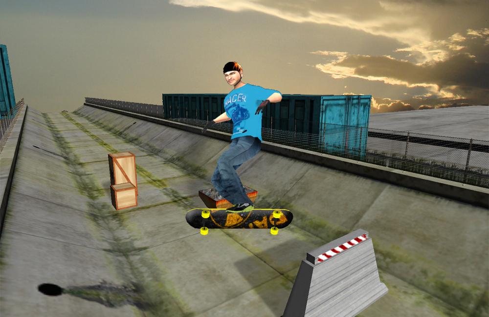 极限滑板3D游戏