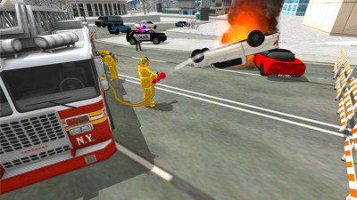 911救援消防车
