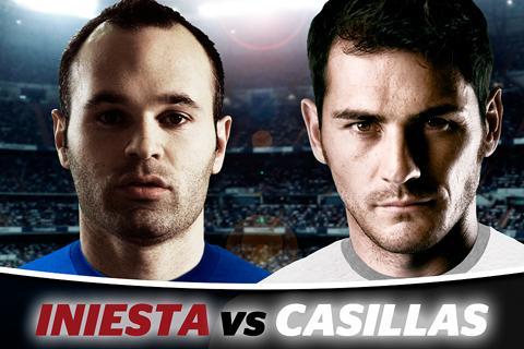 伊涅斯塔对战卡西利亚斯 Iniesta VS Casillas