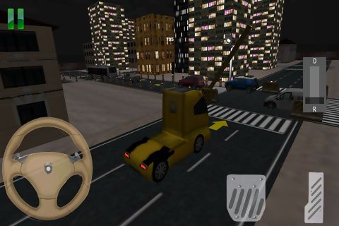 3D卡车停车场