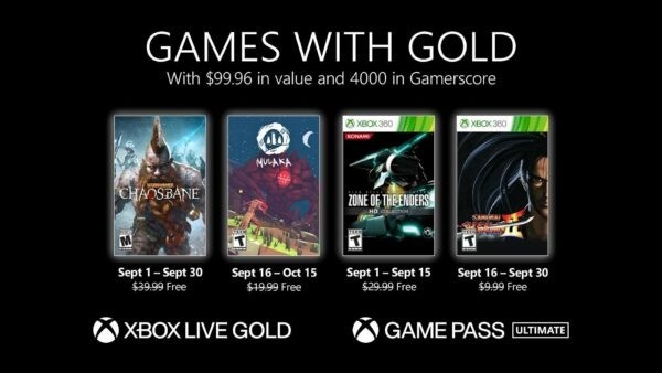 XboxLive金会员2021年9月会免游戏一览